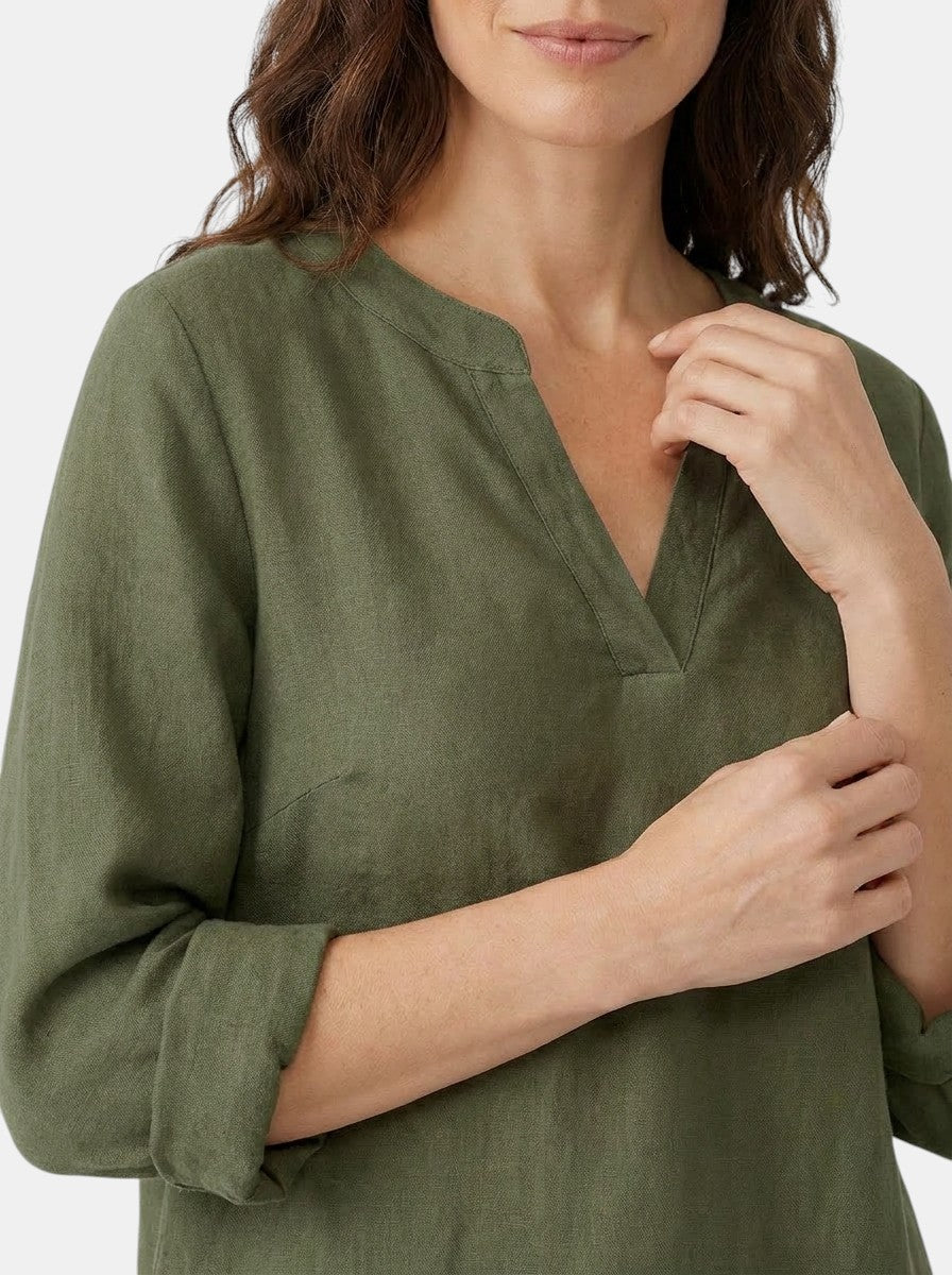 Canotta leggera da donna in misto cotone | Maglietta estiva a vestibilità comoda