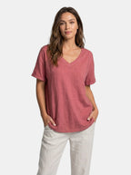 Women's Lightweight Cotton Blouse | Relaxed Fit Casual Summer Top