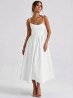 Women's Lightweight Cotton Maxi Dress | Breezy A-Line Summer Style