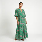 Womens Lightweight Cotton Spring Dress | Elegant Flowy Casual Outfit 5