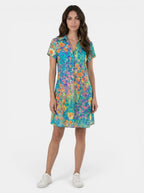 Robe d'été légère en coton pour femme | Style fluide bohème chic élégant