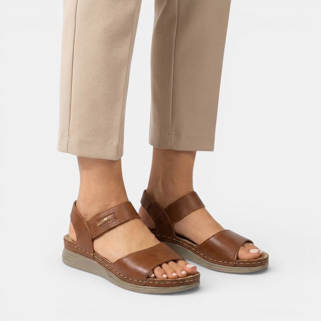 Womens Lightweight Cushioned Slip-On Sandals | Comfortable Summer Footwear 3