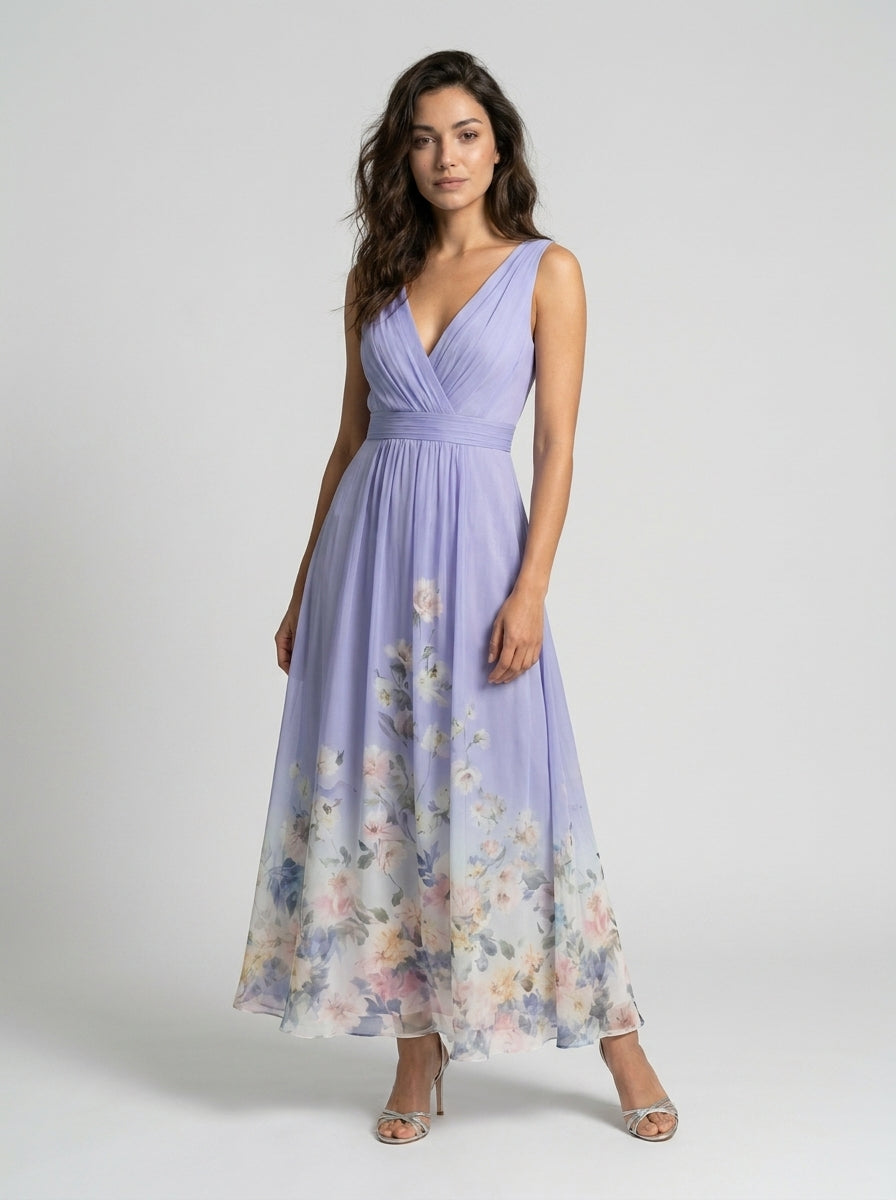 Robe d'été légère et élégante pour femme | Tenue maxi blanche aérienne et flatteuse