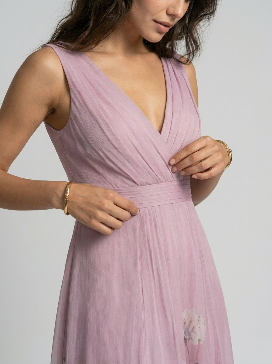 Robe d'été légère et élégante pour femme | Tenue maxi blanche aérienne et flatteuse
