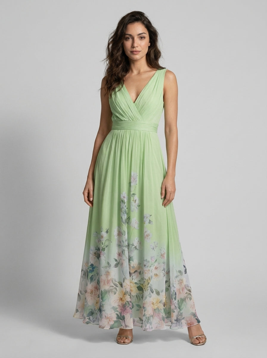 Robe d'été légère et élégante pour femme | Tenue maxi blanche aérienne et flatteuse