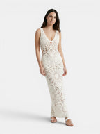 Women's Lightweight Fabric Summer Dress | Elegant Figure-Softening Maxi Wrap Dress