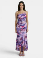 Women's Lightweight Floral Summer Dress | Elegant Flattering Fit