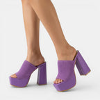 Womens Lightweight Platform Sandals | Comfortable Casual Summer Footwear 7