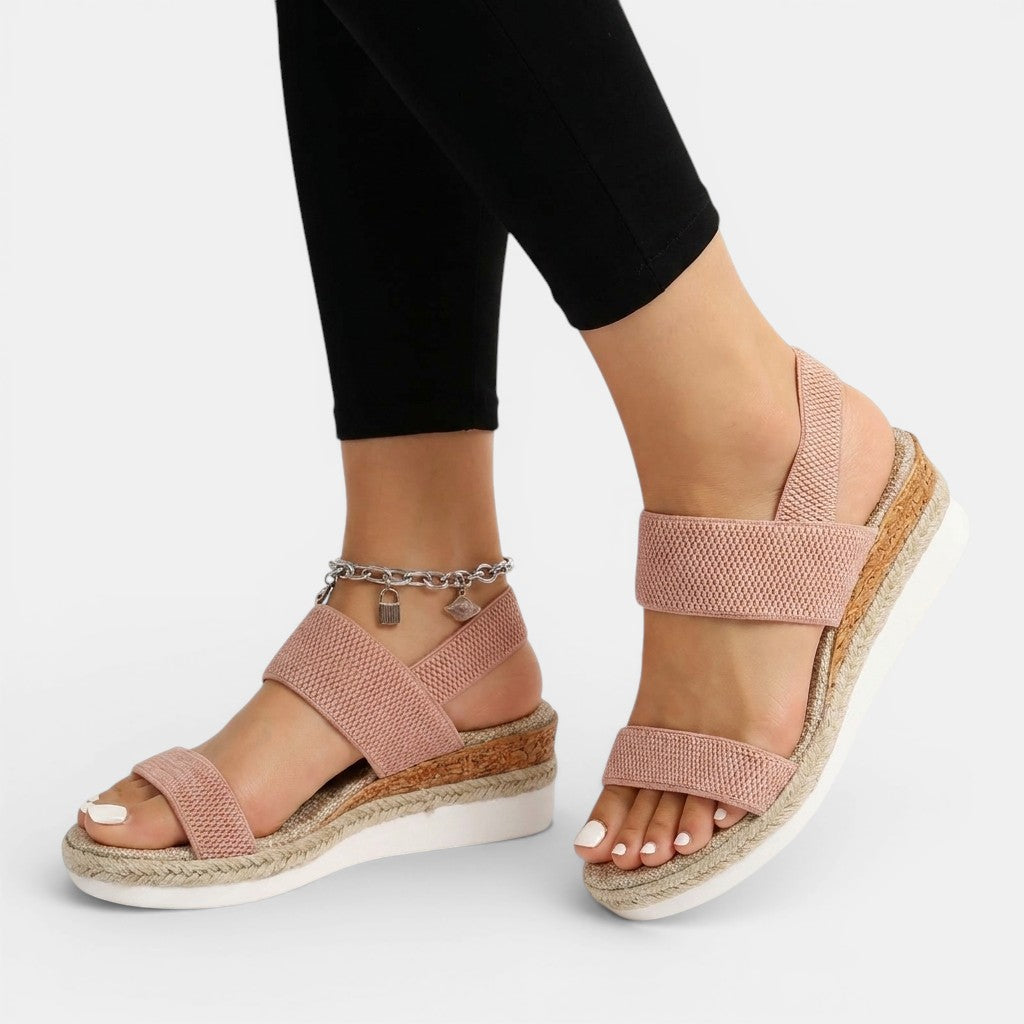 Womens Premium Breathable Platform Sandals | Elegant Cushioned Summer Footwear 3