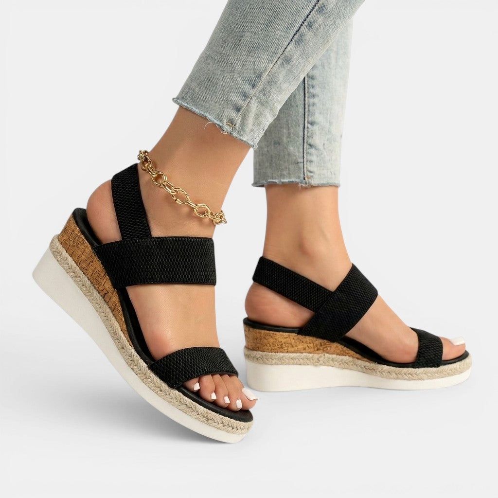 Womens Premium Breathable Platform Sandals | Elegant Cushioned Summer Footwear 4