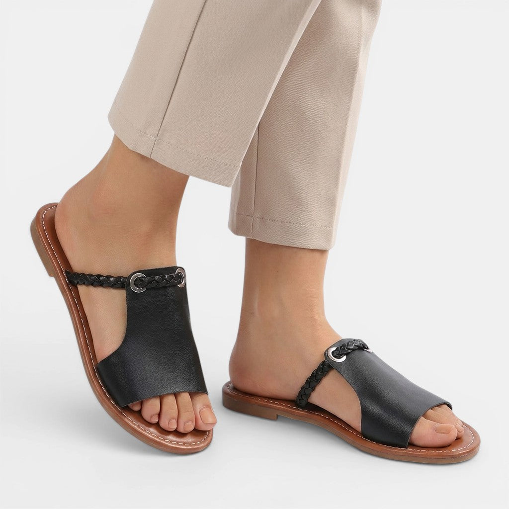 Womens Premium Woven Sandals | Elegant Boho Chic Design for Summer Comfort 4