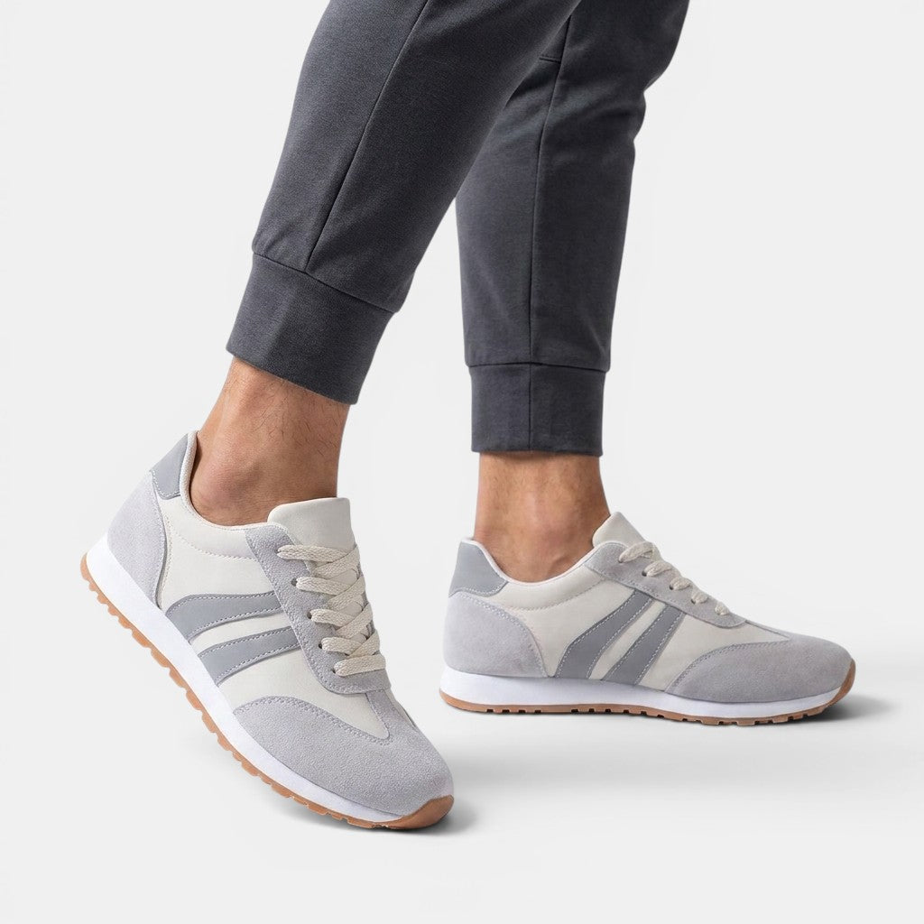 Womens Soft Leather Casual Sneakers | Lightweight Elegant White Slip-On Shoes 3