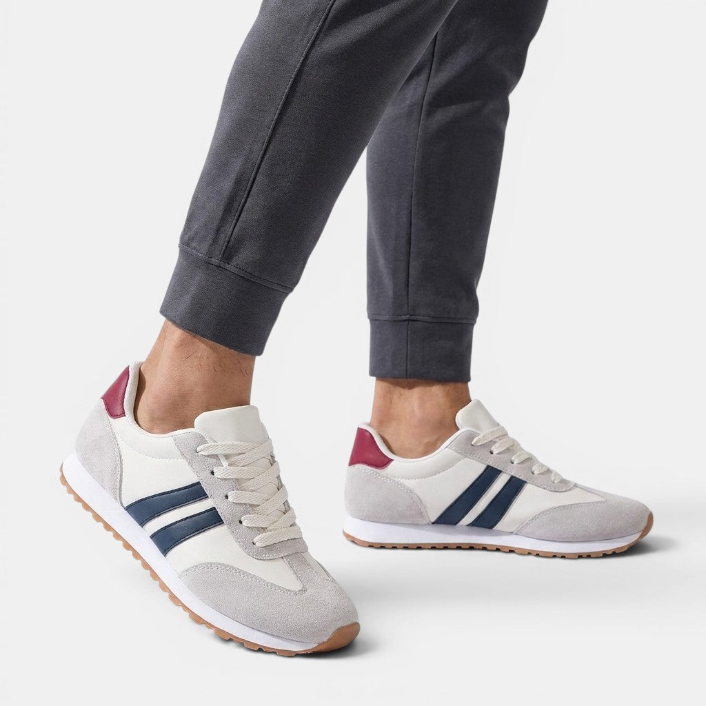 Womens Soft Leather Casual Sneakers | Lightweight Elegant White Slip-On Shoes 4
