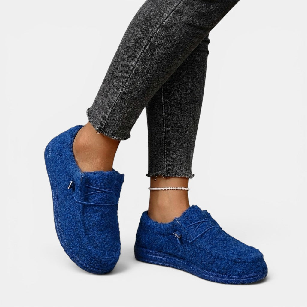 Womens Supportive Leather Loafers | Comfortable Black Slip-On Shoes 4