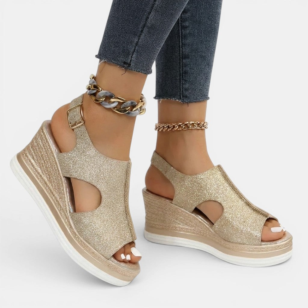 Women's Synthetic Arch Support Sandals | Comfortable Adjustable Summer Footwear