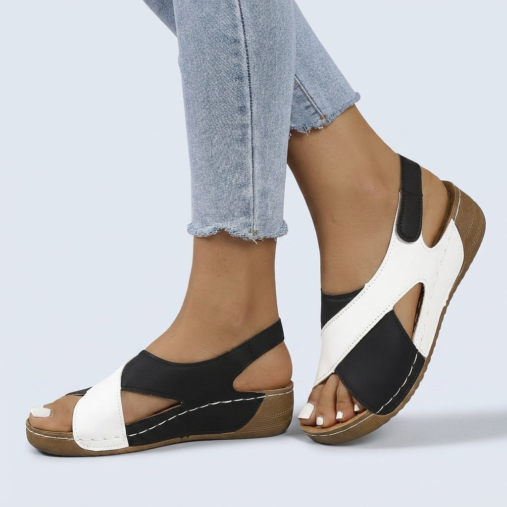 Women's Synthetic Comfortable Sandals | Elegant Supportive Summer Footwear