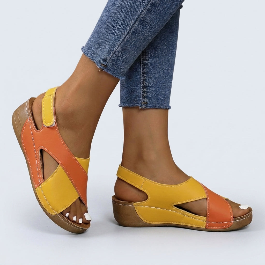 Women's Synthetic Comfortable Sandals | Elegant Supportive Summer Footwear