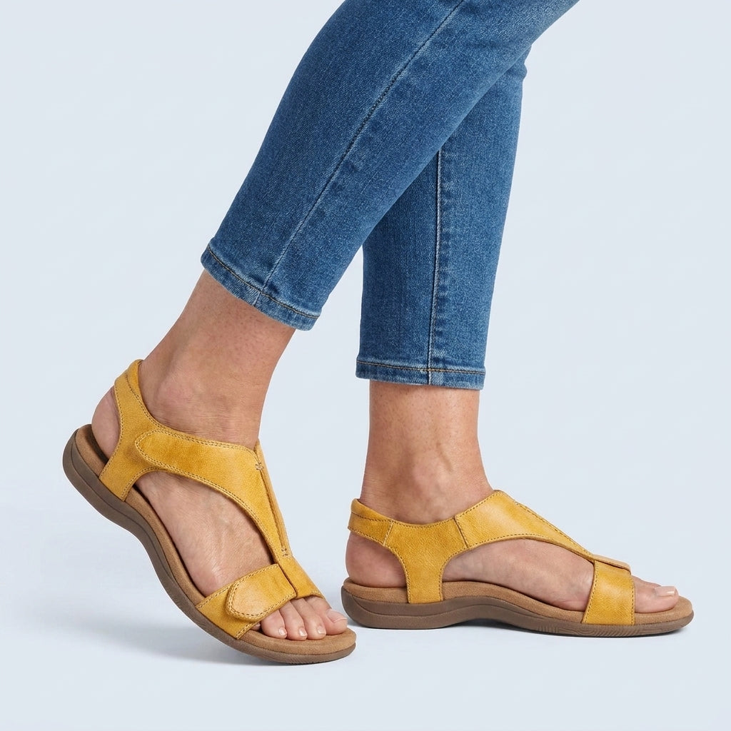 Womens Synthetic Orthopedic Sandals | Comfortable Arch Support Footwear 6
