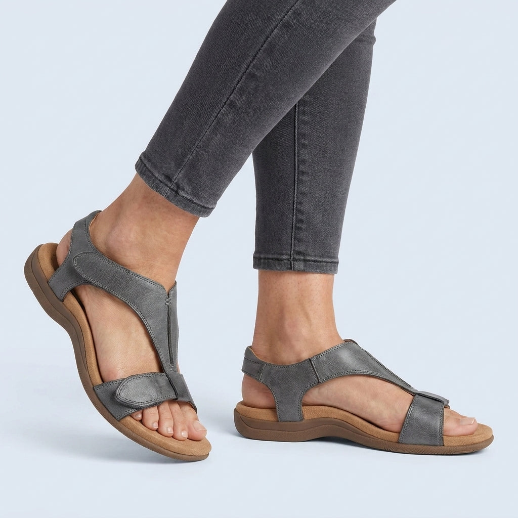Womens Synthetic Orthopedic Sandals | Comfortable Arch Support Footwear 2