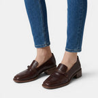 Womens Synthetic Slip-On Loafers | Comfortable Orthopedic Casual Shoes 3