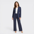 Womens Tailored Suit Set | Elegant Blazer and Trousers | Versatile All-Season Business Attire 9