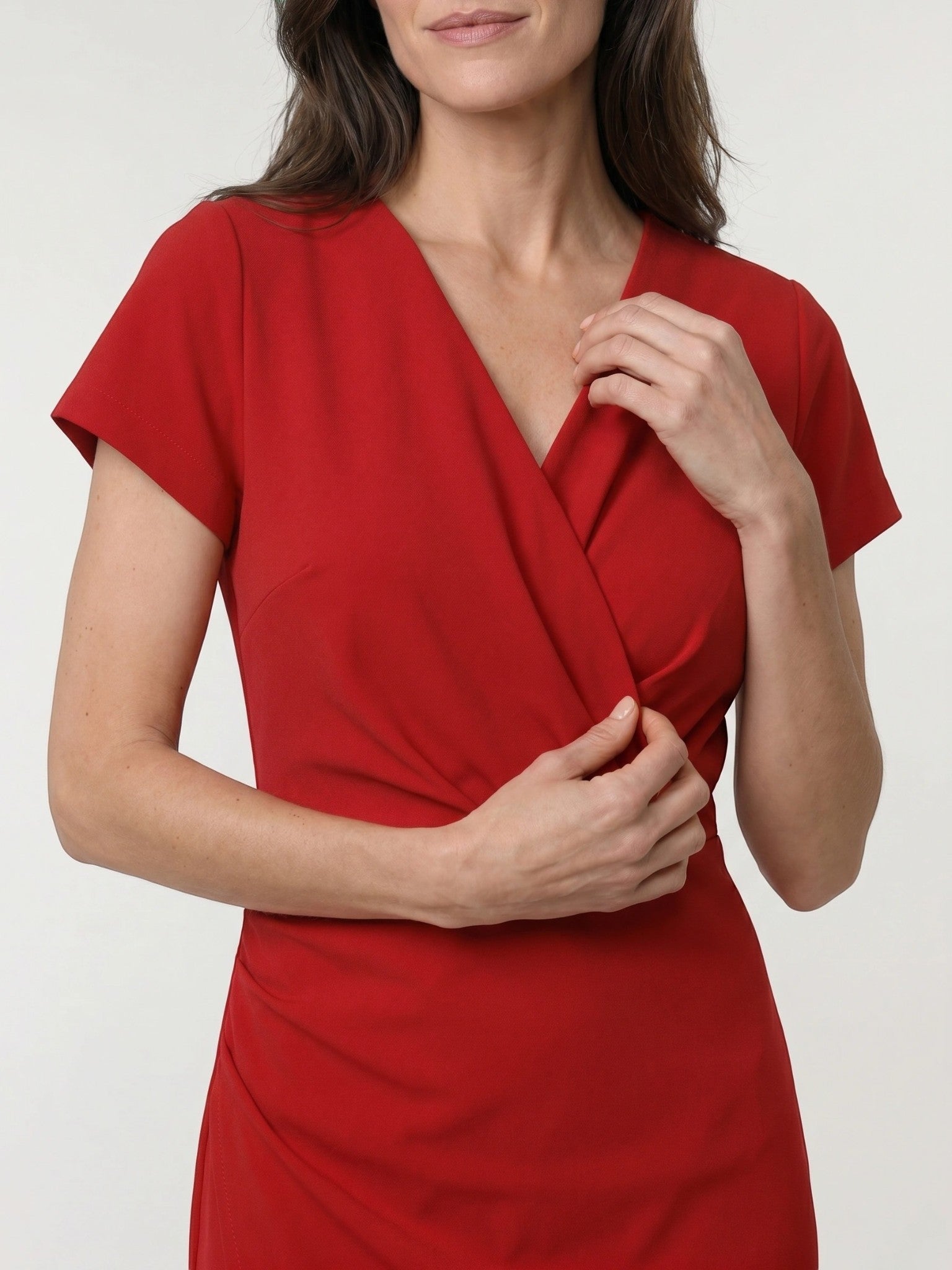 Abito Maxi Estivo Vivace da Donna | Elegante Stile Avvolgente Fluttuante con Spacco Laterale
