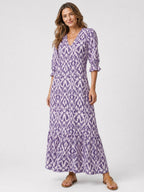 Women's Viscose Maxi Dress | Flowing Relaxed Summer Style